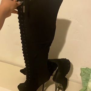 Thigh high heels